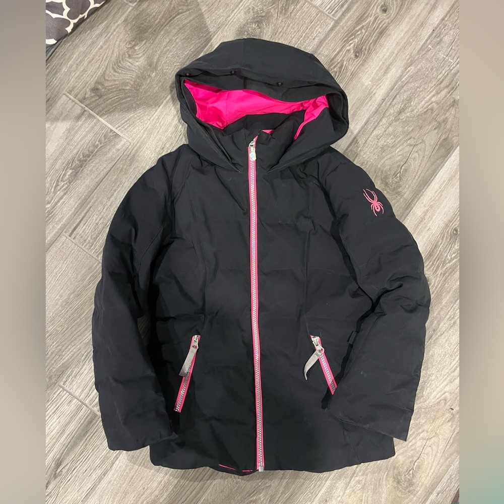 Kids Spyder ski jacket size 8
